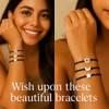 YFmyKoyosa 3 Piezas Pulseras de Sol Luna y Estrella para
