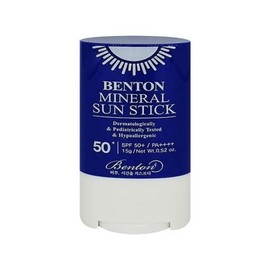 Benton Inorganic Sun Stick 15g (SPF50+) (SH) / 벤튼 무기자차 선스틱 15g(SPF50+)(SH)