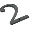 Distinctions 843242 4" Flush Mount Bronze House Number 2, 1