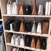 SortNStore Shelf Dividers Purse Organizer for Closet: 8-Pack Acrylic Bag