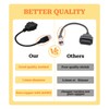 AMHTDOL OBD2 Adapter for Yamaha 4 Pin to 16 Pin