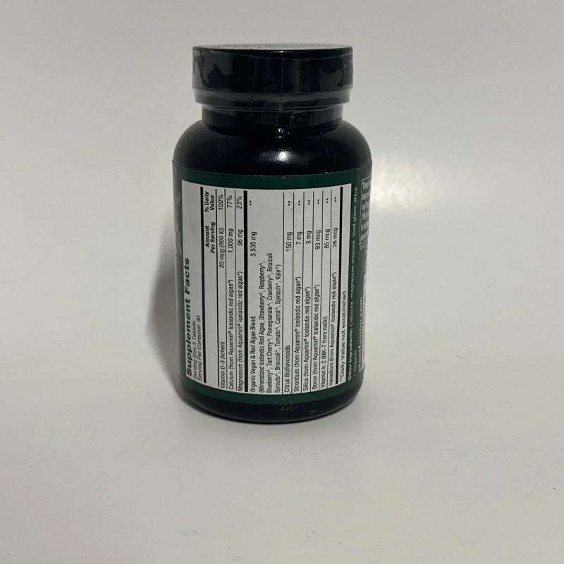 PlantFusion Vegan Plant based CALCIUM Bone Density 1000mg 90ct PLANTFUSION