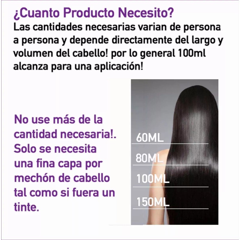 Revitalliss Tratamiento Keratina Brasileña Alaciado Permanente Kit 1lit