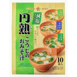 ひかり味噌 円熟こうじのおみそ汁減塩 10食×4袋
