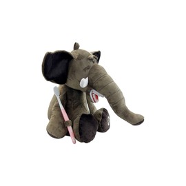 Tooth Fairy Plush Doll, YOUYA DENTAL Dental Plush Oral Health Presentation Puppet Elephant Tooth Fairy Dental Educational Plush Small Size Doll with Teeth for Kids Chidren Boys Girls