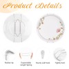 Bilillo 3 Pack Plate Hangers for The Wall, Suitable for