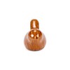 Natural Brown Shiny Comfort Bird 3 x 2 Resin Decorative