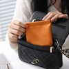 XINCHENG 3pcs Small Makeup Pouch, Mini Makeup Bag, Waterproof Leather