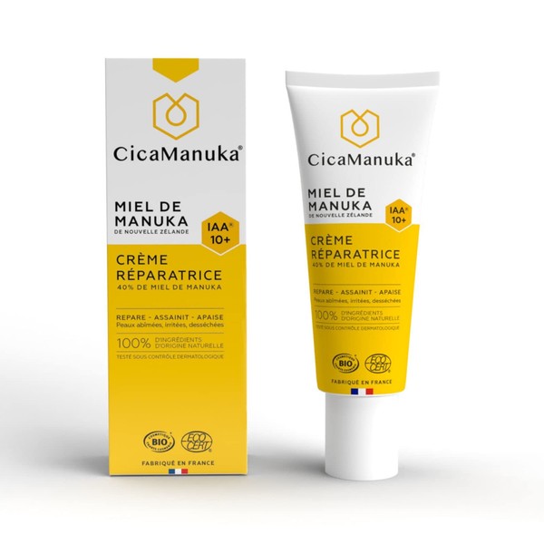 CicaManuka Repair Cream 40% Manuka Honey IAA 10+ Organic, 40
