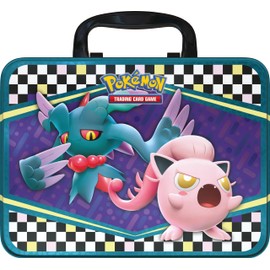 Pokémon TCG: Hurle Cue Collector Chest - Garde-de-Fer (2 Shiny Promo Cards, 6 Boosters and More)