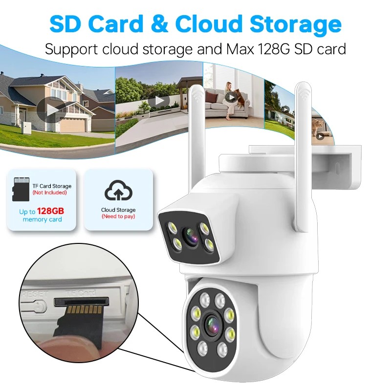 Mini Wifi Ip Camera Wireless Eseecloud App Human Motion Tracking