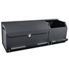 XCF Car Trunk Organizer, Collapsible Leather Car Trunk Storage Organizer