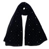 Lina & Lily Sparkle Rhinestones Women's Chiffon Scarf Shawl Head