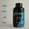 Meta Nutrition, ALA, Ácido Alfa Lipoico 120 cápsulas. 600 mg