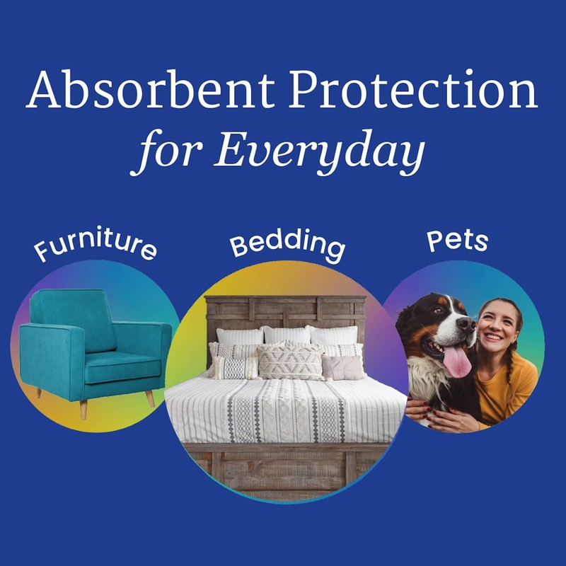 NorthShore Premium, 36 x 36, 45 oz., Peach Super-Absorbent Underpads