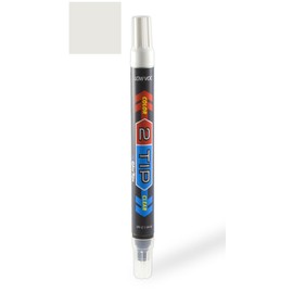 ColorRite 2Tip for GMC Envoy Automotive Touch-up Paint - Light Tarnished Silver Metallic Clearcoat 67/WA910L - Color-and-Clearcoat Package