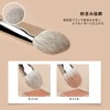 LASHIDOL Peach-Shaped Cheek Brush Makeup Brush Set - Soft High-Density