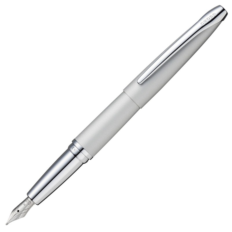 Cross ATX Refillable Fountain Pen, Medium Nib, Includes Premium Gift