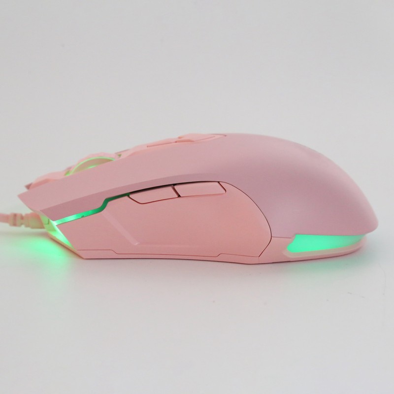 AJAZZ Wired Mouse 7 Keys 7‑Speed DPI Adjustable RGB Streamer