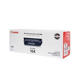 Canon 104, Black Toner Cartridge (0263B001BA)