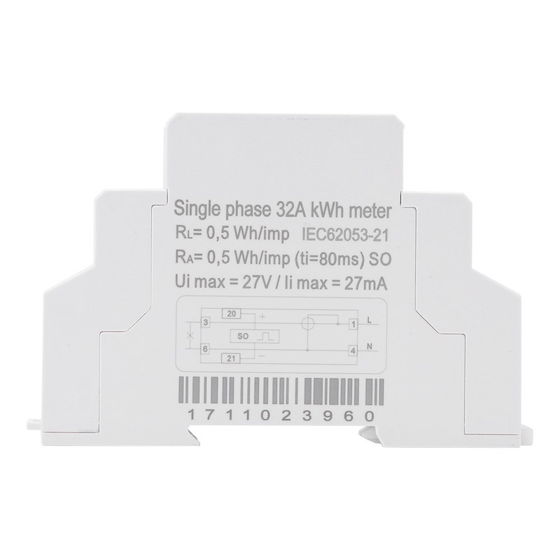 Din-Rail Electric Meter Single Phase Kilowatt Hour Meter DDS5188 KWh