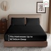 Rohi King Size Fitted Sheet 100% Microfibre – 16'' (40cm)