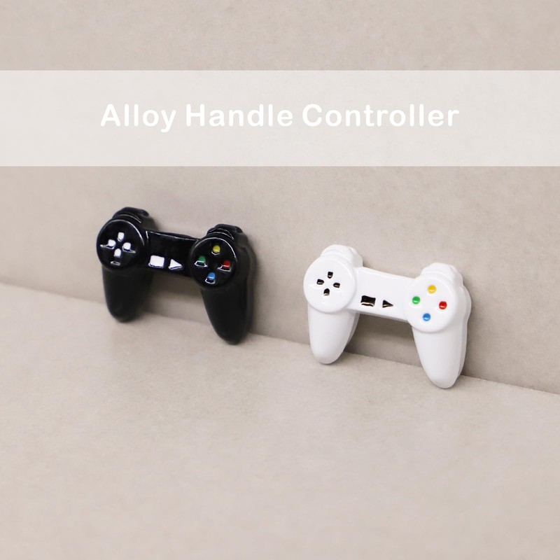 Miniature Handle Controller, Dollhouse Emulation Gamepad Model, Mini Game Electronic