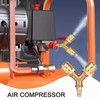 2-Way Compressed Air Distributor with Copper Couplings, Compressed Air Accessories,