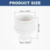 sourcing map Garden Hose Adapter, Male 1.5" NPT x 3/4"
