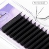 NATUHANA YY Eyelash Extension 0.07mm C Curl 10mm Single Size