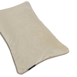 McAlister Textiles Luxury Matt Velvet Cushion Covers - Champagne Gold 60x40 Cm - 24x16 Inches - Plush Decorative Throw Pillows Machine Washable & Fade Resistant