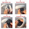 VicRole Black Controller Faceplate Cover for Meta Oculus Quest 2