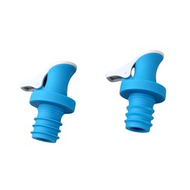 2-Piece Dripless Oil Spout Set with Sealable Top – Fits Standard Bottles, Prevents Spillage, BPA-Free Food Grade Stopper for Oils, Vinegars, Syrups & More by Dependable Industries (2)