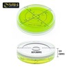 Large Acrylic Precision Bullseye Spirit Level | 60mm Diameter, Degrees,