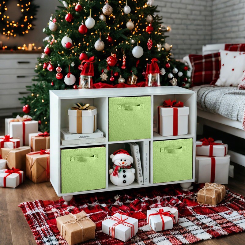 PowerKing Storage Box, 2 Pieces Foldable Storage Cube, Storage Box,