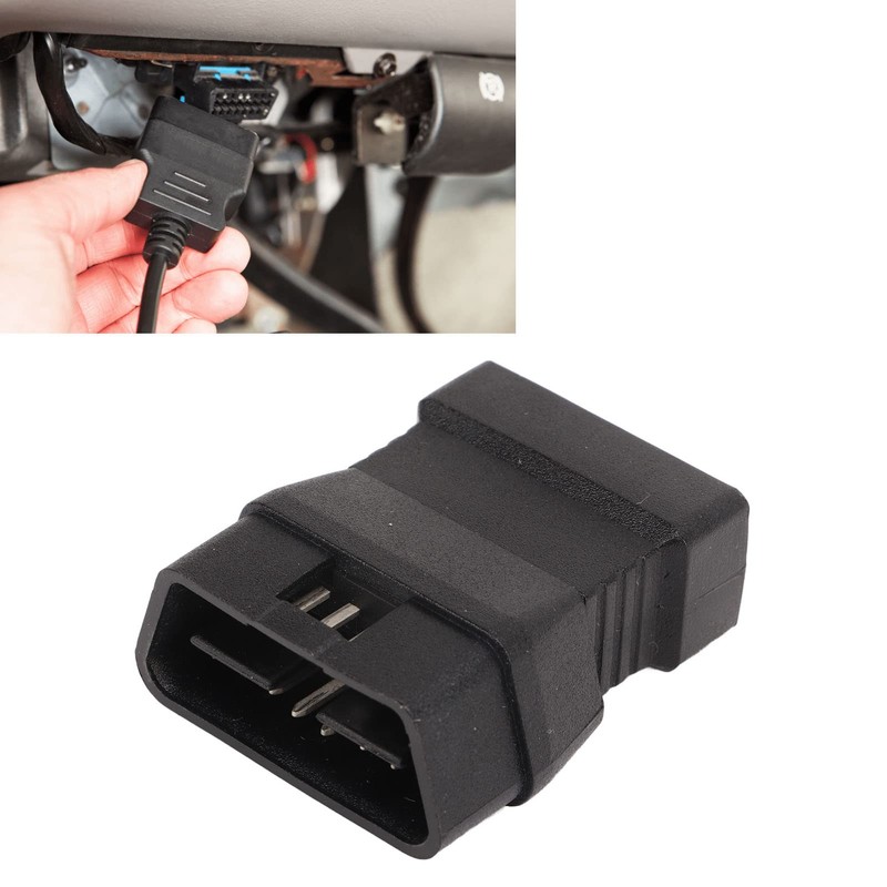 OBD2 Testadapter, OBDII Adapter OBD2 Testadapterstecker Plug and Play stabile