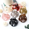 NAKANOYA Hair Claw 1 Piece Plastic Resin Hair Claw Vance