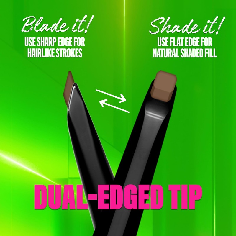 NYX Professional Makeup Blade Shade Brow Pencil Tono Ash Brown