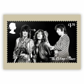 THE ROLLING STONES, ORIGINAL ROYAL MAIL POSTCARD, YEAR 2018 # 07