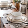 GBHOME Ceramic Dinnerware Sets With Double Bowl for 4, 16