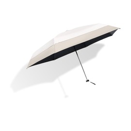 Dlin Parasol, UV Protection, Light Blocking, Folding, Folding Umbrella, Pocket Umbrella, 6.3 oz (180 g), Lightweight Umbrella, Bicolor Parasol, Rain Umbrella, Women's, Unisex, Rain or Shine, Ultra