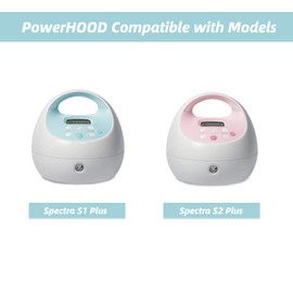 PowerHOOD 12V AC Adapter Compatible with Spectra - S1 Plus Electric Breast Milk Pump S1, S2, SPS100, SPS200, Spectra 9 Plus, M1, UE24WCP-120200SPA, UE141217HKKK1-P Power Supply Cord Charger Cable PSU