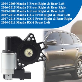 Covnikyer - Motor de elevación de ventana eléctrico compatible con Mazda 3, Mazda 5, Mazda 6, Mazda CX-7, Mazda RX-8, Mazda CX-9 GJ6A5858XC 742-802