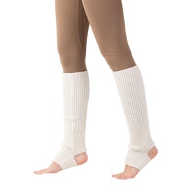 AWOCAN Women Ballet Leg warmers Knitted Stirrup Leg Warmers for women Winter Extra Soft long legwarmers for Yoga Dance