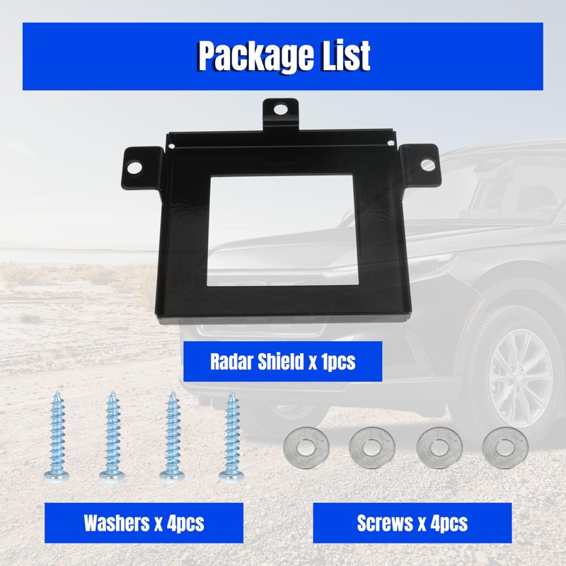 CRV Radar Sensor Protector for Honda CR-V 2023-2025，Anti-Theft Distance Sensor