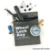 Wheel Lock Key Storage Bag - Easily and Safely Keep