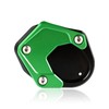 Motorcycle Side Stand Kickstand Enlarge for Ninja 400 2018-2023 Black