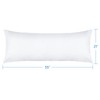 Waterproof Body Pillow Cover, Body Pillow Size Protectors Zippered Pillow