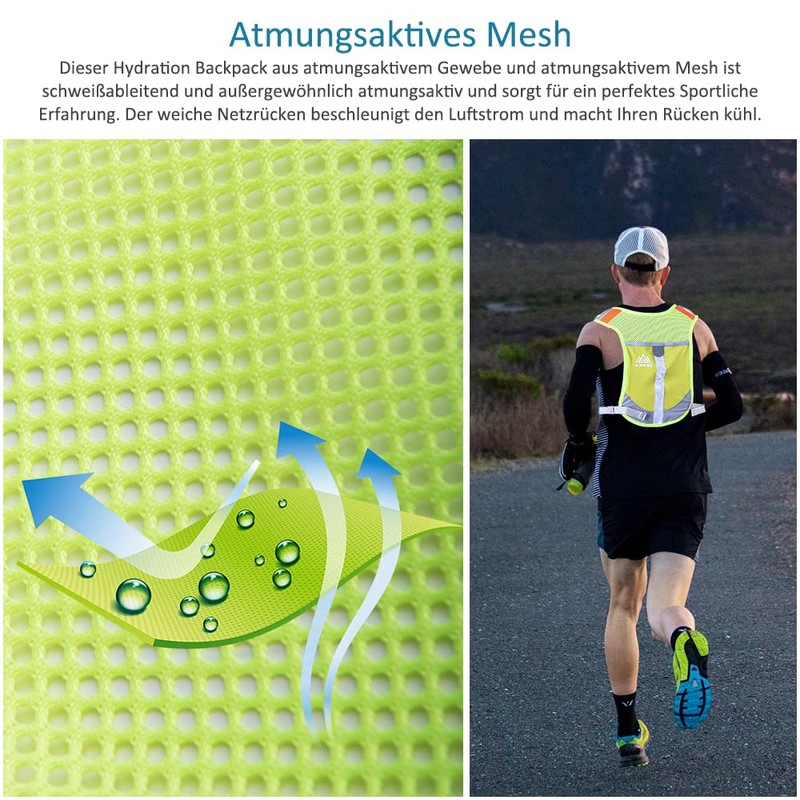 Tyuodna Ultralight Running Backpack, Hydration Backpack Running, Trail Running Backpack,