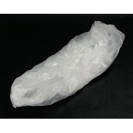 Audiofan Disposable Shoe Cover, Shoe Cover, 100 Pieces, Waterproof, Portable, Polyethylene/Non-woven Fabric, One Size Fits Most, Easy and Convenient, Unisex, Clear, Durable, Oil-Resistant, Lightweight